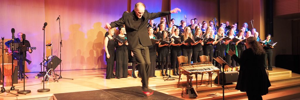 Frühlingskonzert 2019 mit dem tsc-Chor: Stepptänzer Andreas Dänel