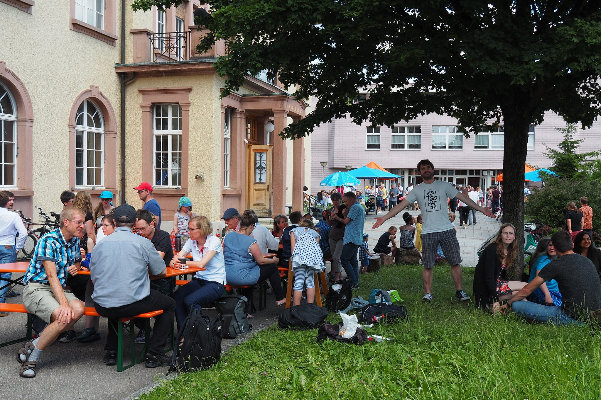 tsc-Jahresfest 2019: Gute Stimmung herrscht bei den Jahresfestbesuchern.