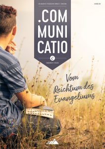 Communicatio-Magazin 2022: Vom Reichtum des Evangeliums (Titelseite)
