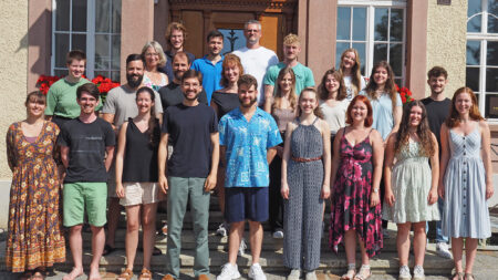 tsc-Studienstart 2024: Studiengang BA Theologie & Musik Studierende des Bachelorstudiengangs Theologie & Musik