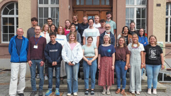 TSC-Studienstart 2025: Neue Studierende Die neuen Studentinnen und Studenten des TSC beim Studienstart 2025.